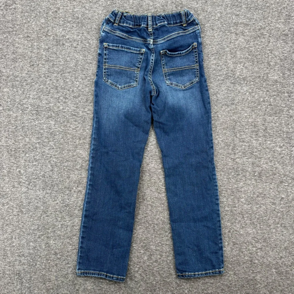 The Children's Place unisex Straight‎ Leg Jeans Medium Wash Blue Size 10 Stretch